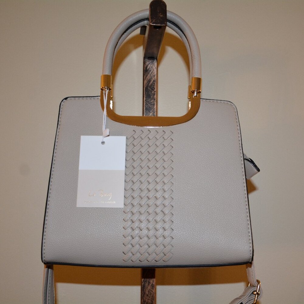 NWT "LE BAG" CREAM CONVERTIBLE BAG